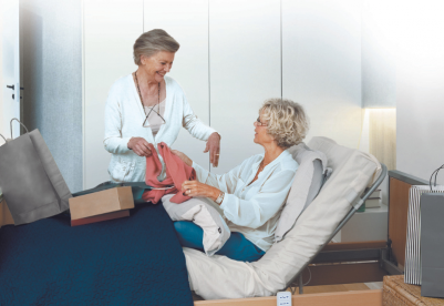 Bedden en Sta-op Stoelen